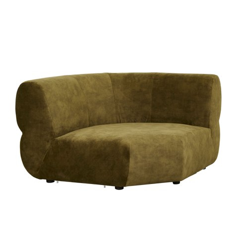 Lovely Moss Juno Cloud Round Corner Sofa
