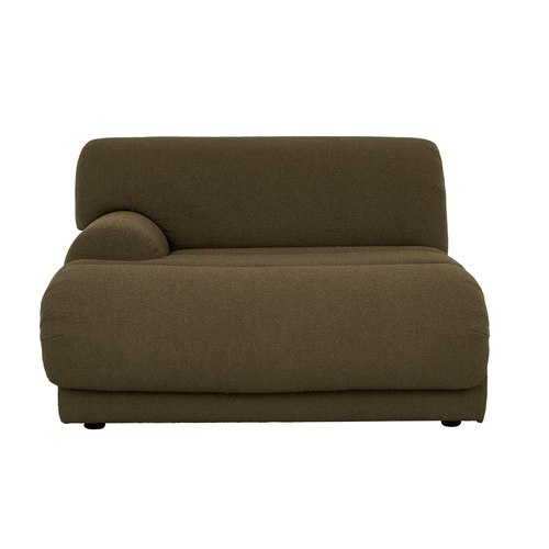 Deep Olive Juno Sierra Left Chaise Sofa