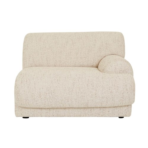 White Bark Juno Sierra 1 Seater Right Arm Sofa