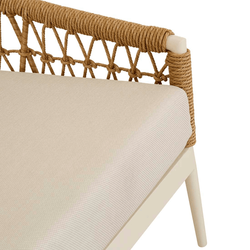 Coconut/Natural Tweed Portsea Classic 1 Seater Sofa Chair