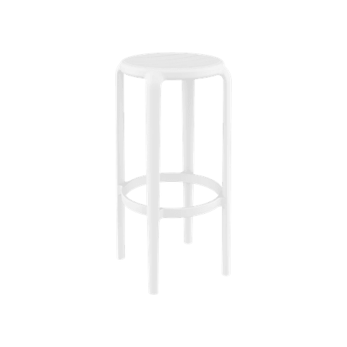 White Tom Stool 750H