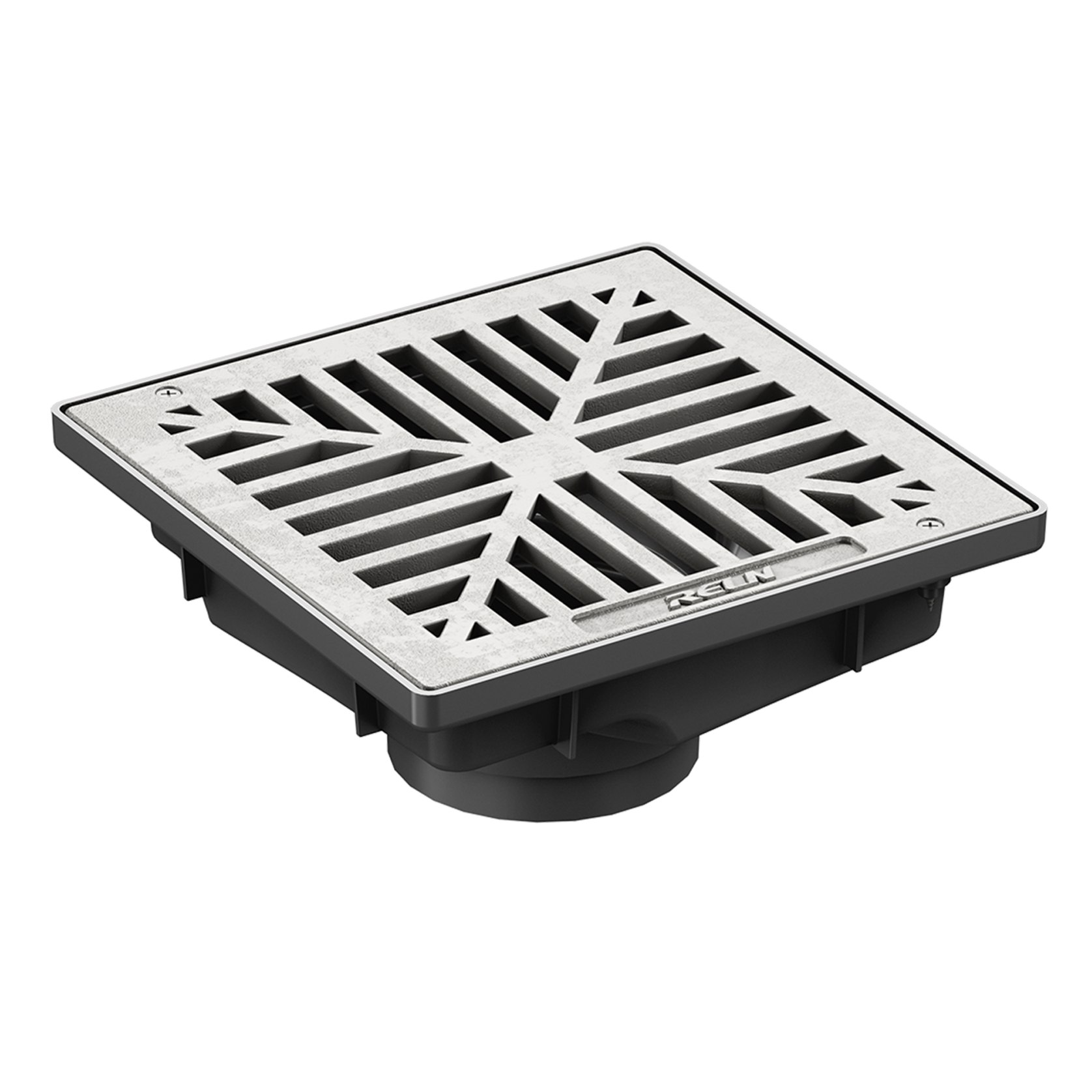 Uni-Pit Vortex 200 with Flat Plain Aluminium Grate | ArchiPro NZ