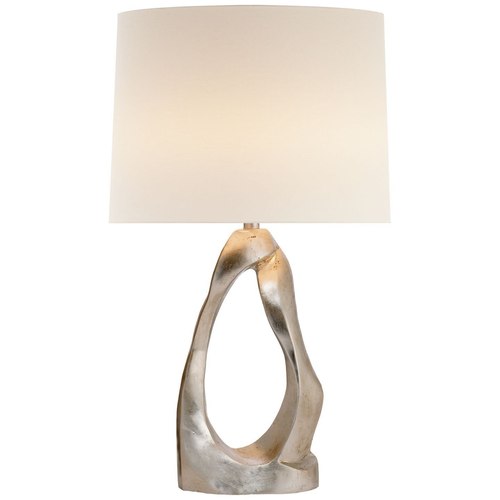 Burnished Silver Lead AERIN Cannes Table Lamp