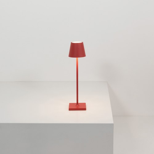 Red Poldina Micro Table Lamp