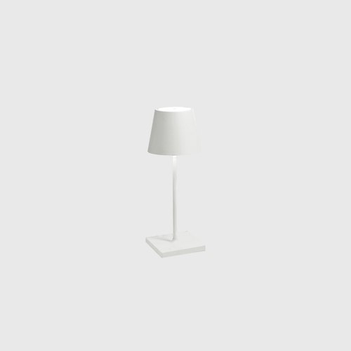 White Poldina Mini Table Lamp