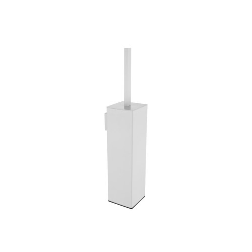Matte White Code Pure Toilet Brush Holder - 7 Colours