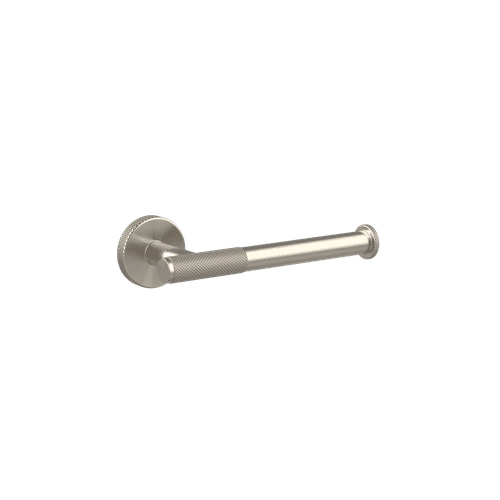 Brushed Nickel Motivo Knurled Toilet Roll Holder