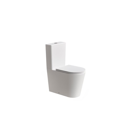 Matte White Code Pure Typhoon Overheight Btw Toilet Suite
