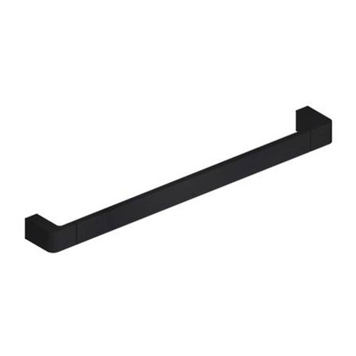  Matte Black Quadro Towel Rail - 470mm
