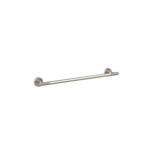 Brushed Nickel Motivo Knurled Towel Bar 500mm