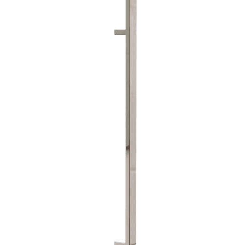 Chrome Titan Square Vertical Heated Towel Rail