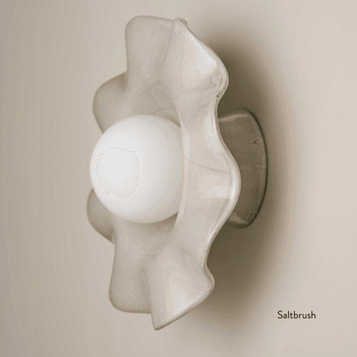 Saltbush Ceramic Wall Pearl Sconce Light