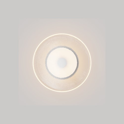 Matte White Coral Wall Light