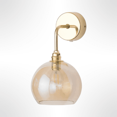 Golden Smoke Rowan Wall Light
