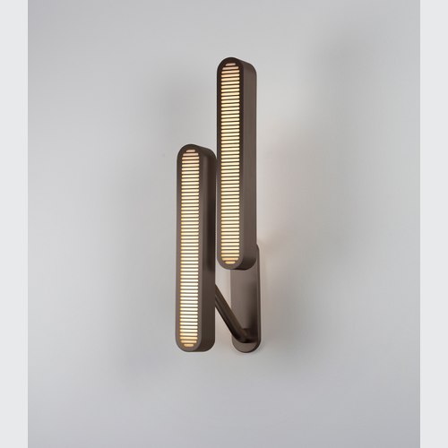 Dark Bronze Colt Double Wall Light
