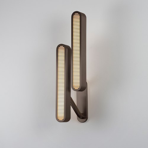 Dark Bronze Colt Double Wall Light