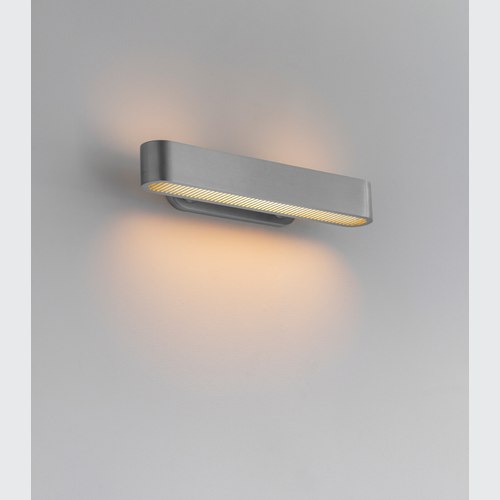 Satin Nickel Colt Flush Wall Light