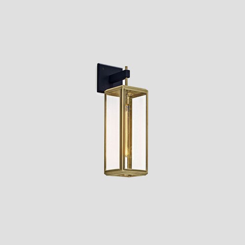 Antique Brass Lilac Wall Light