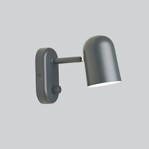 Dark Grey Buddy Wall Light