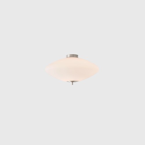 Satin Nickel Nova Wide Ceiling Light
