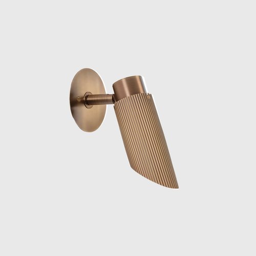 Antique Brass Spot Pro Wall Light