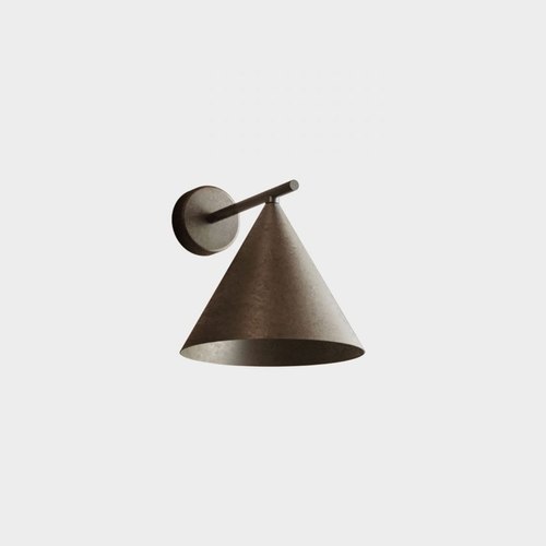 Iron Cone Straight Wall Light