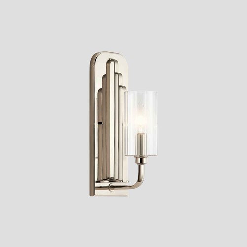 Polished Nickel Kimrose Wall Light