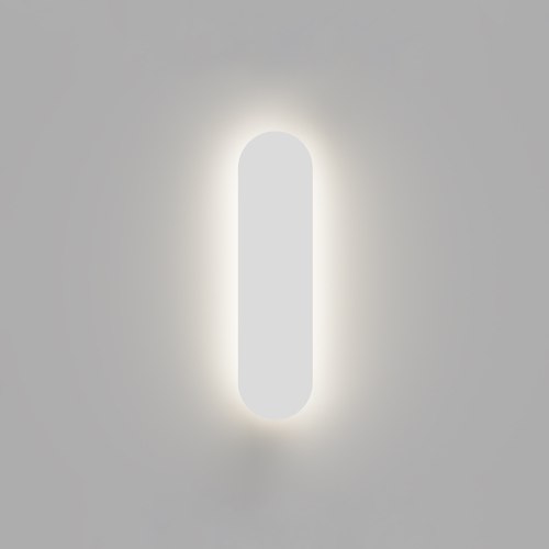 White Shadow Long Wall Light
