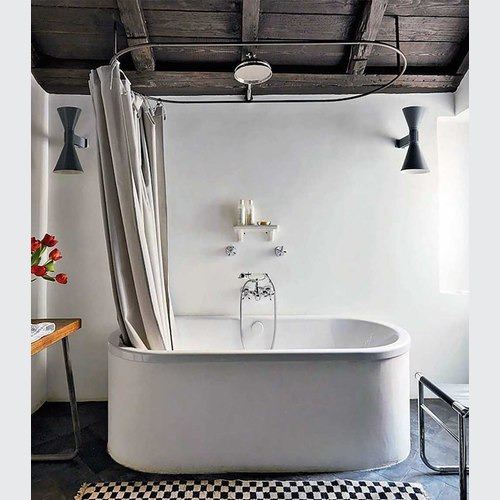 Grey Applique de Marseille Wall Light