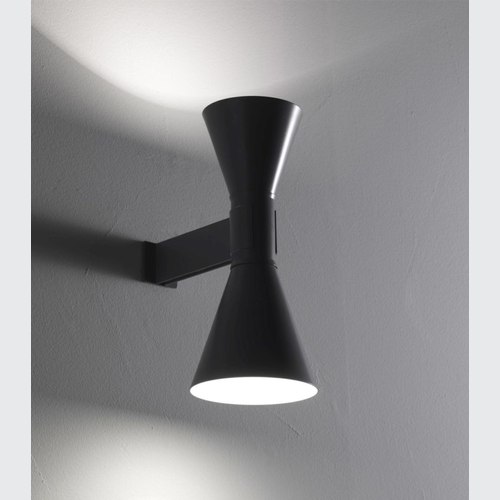 Black Applique de Marseille Wall Light
