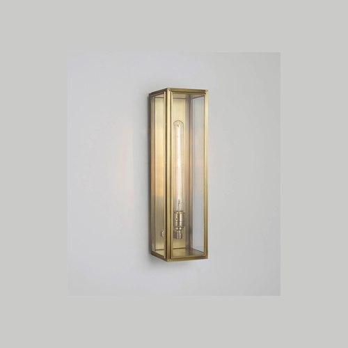 Antique Brass Ash Wall Light