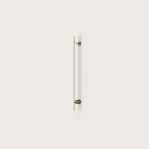 Matte Brass Clock Large Wall Light
