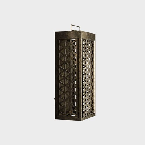 Pre Aged Grid Wall Light