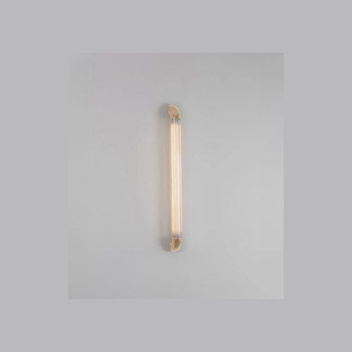 Satin Brass Strata Wall Light