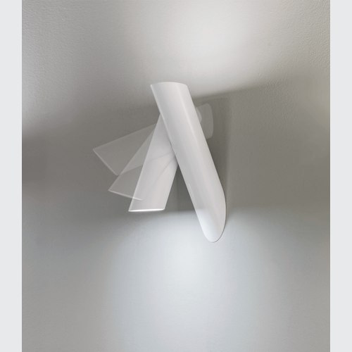 White Tubes Wall Light