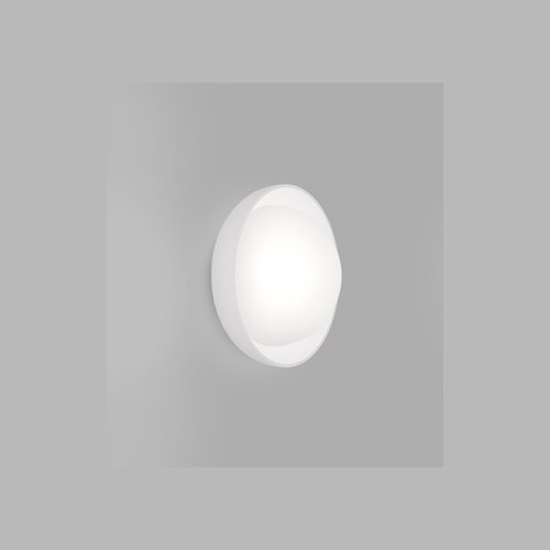 White Dome Artisan Wall Light