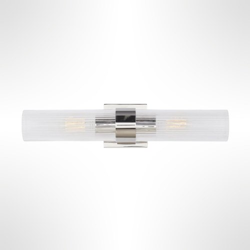 Polished Nickel CM Geneva 2L Wall Sconce