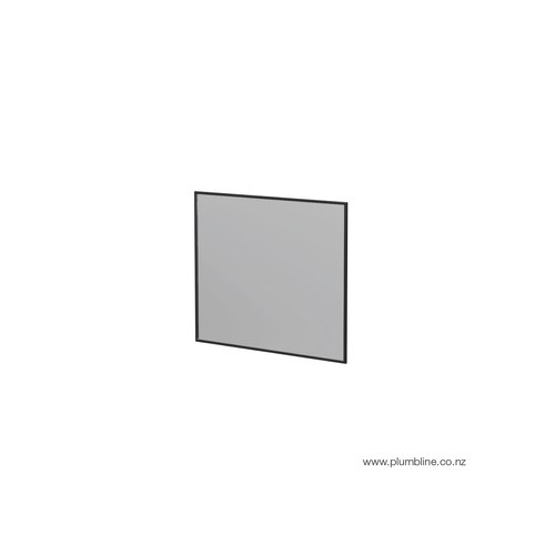 Black Frame Rectangle Wall Mirror