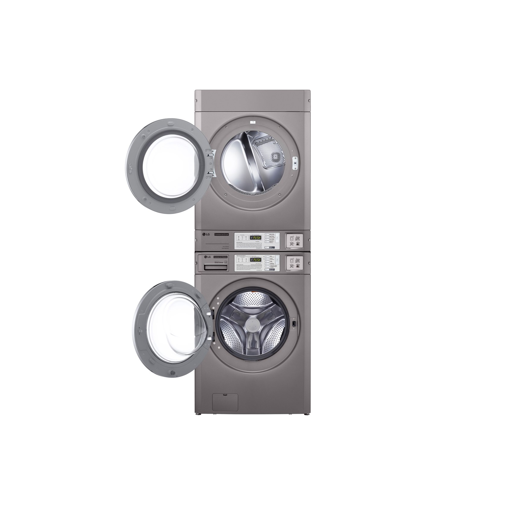 Titan C 15/13.6kg Stacked Commercial Washer / Dryer ArchiPro NZ