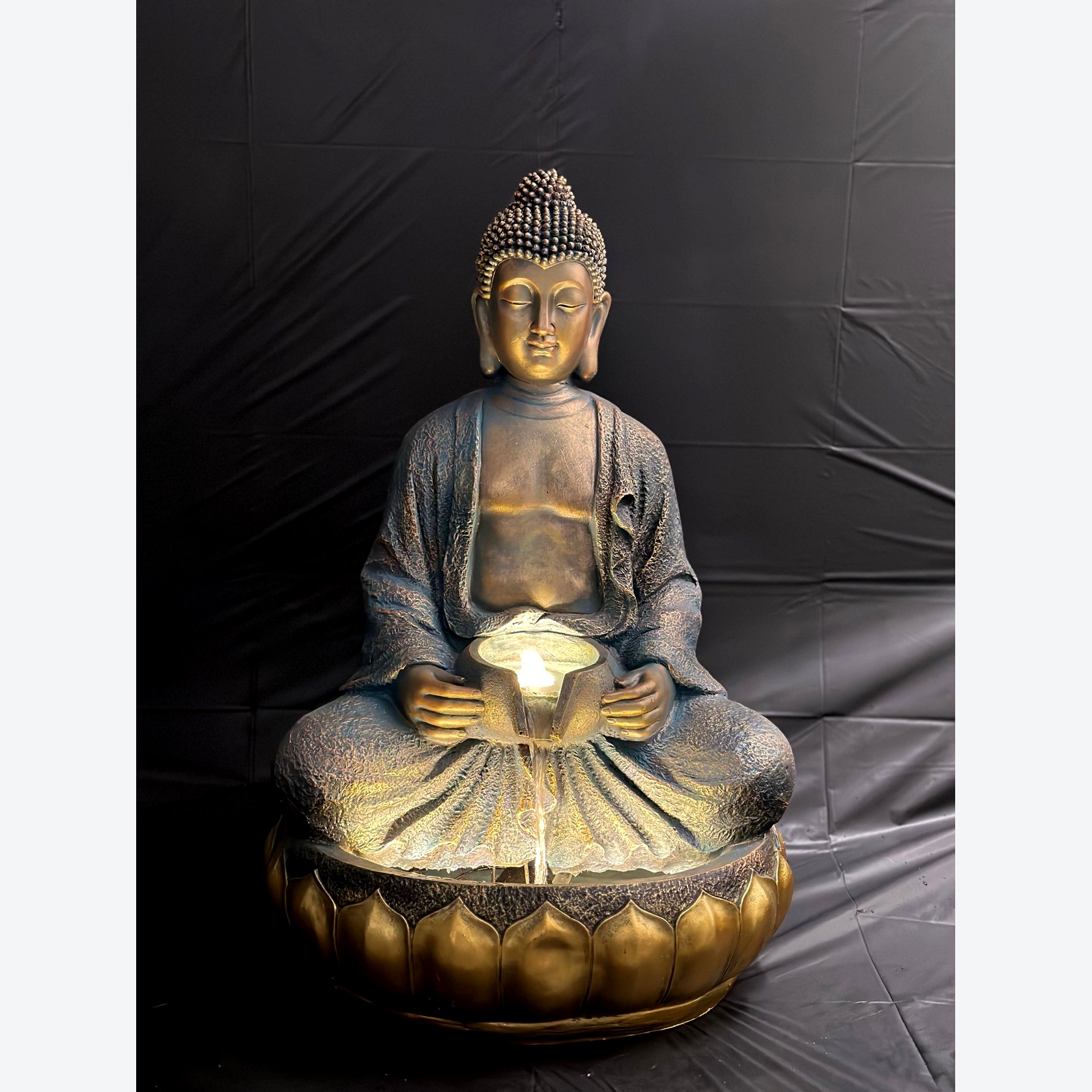 Buddha Water Fountain Tan ArchiPro NZ