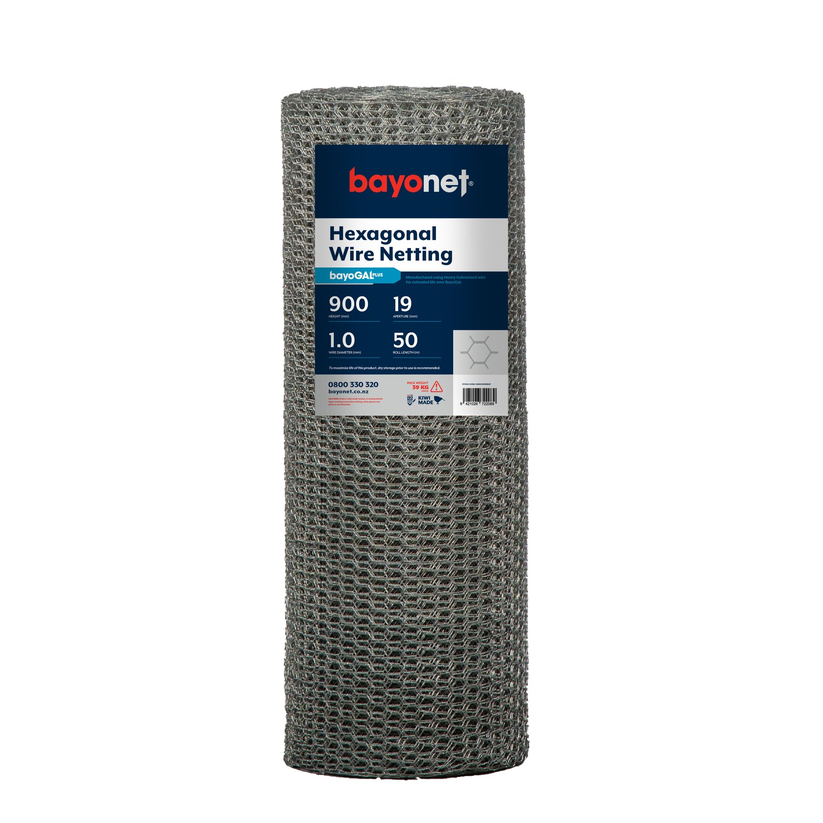 Bayonet Flat Plaster Hex Wire Wall Netting Archipro Nz