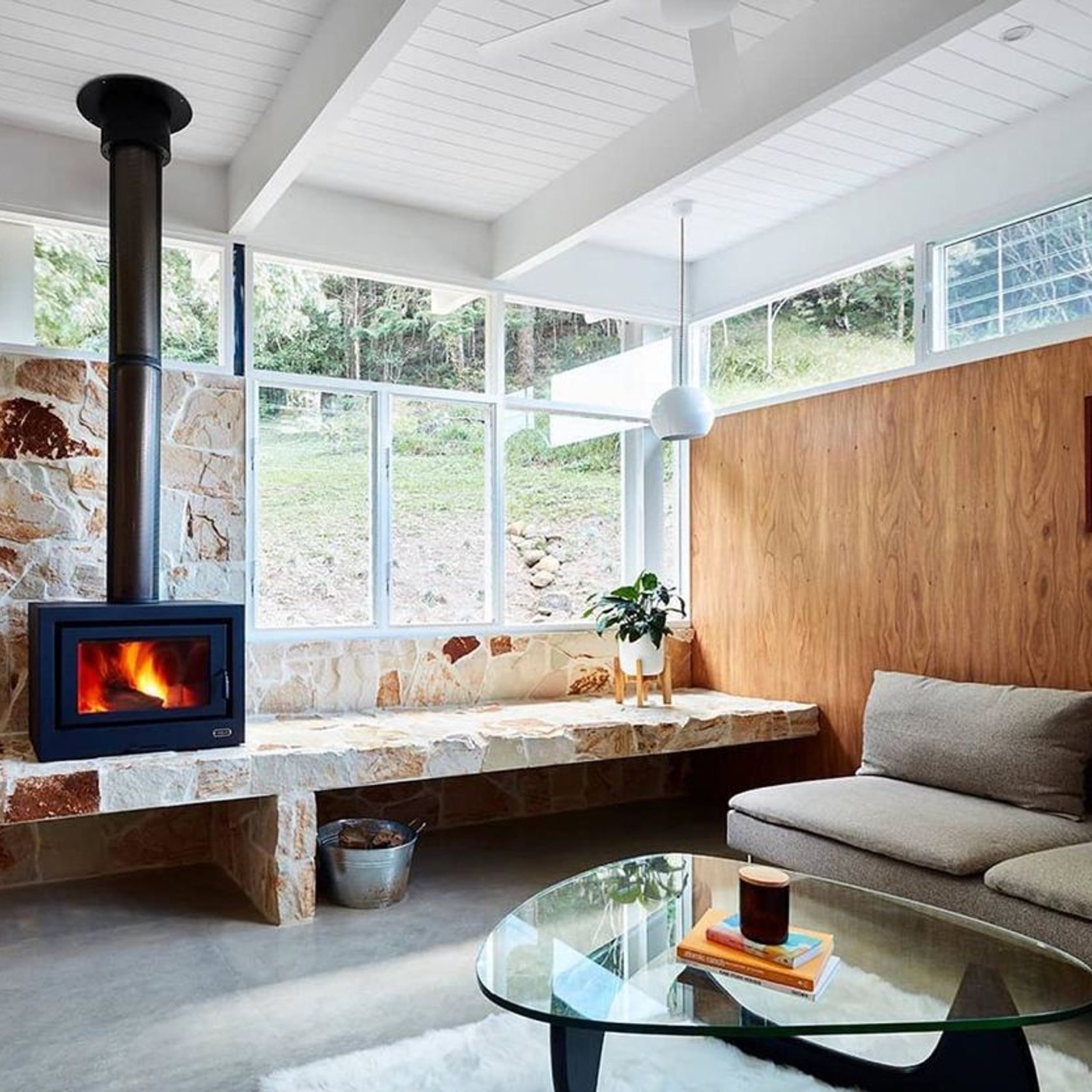 Kemlan Cube Urban and Rural Wood Fireplace | ArchiPro NZ