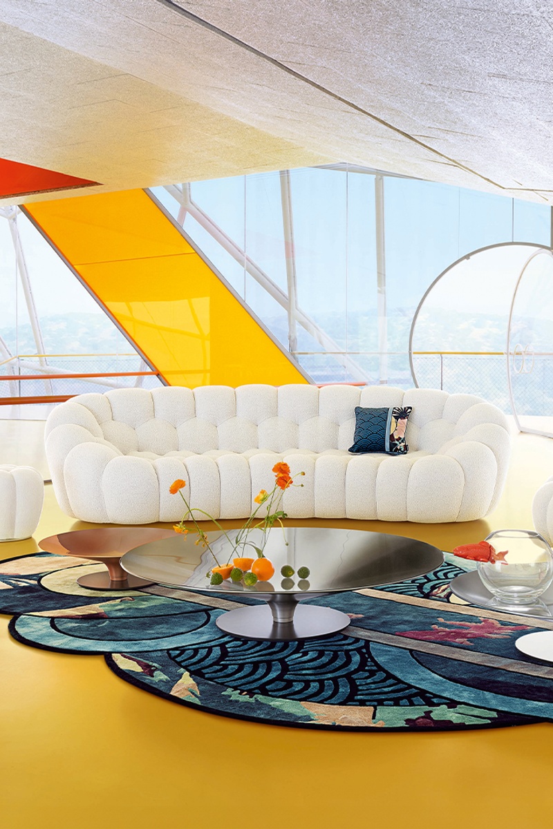 Bubble 2 sofa, designed by Sacha Lakic