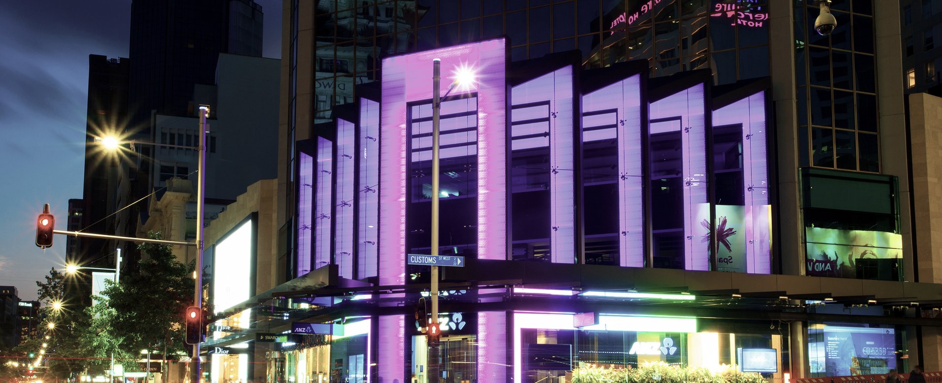 ANZ Bank Queen Street Auckland Woods Glass ArchiPro NZ