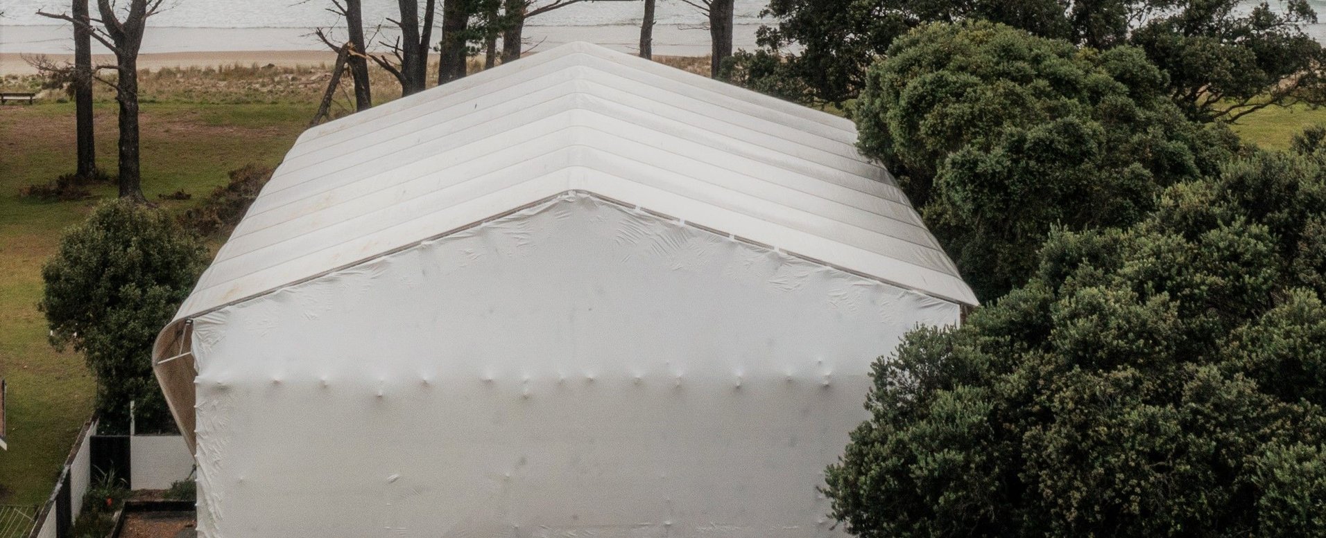 "It's A Wrap" Single Use ShrinkWrap versus Multi Use Layher Keder (PVC Sheet Tarpaulin) Roof