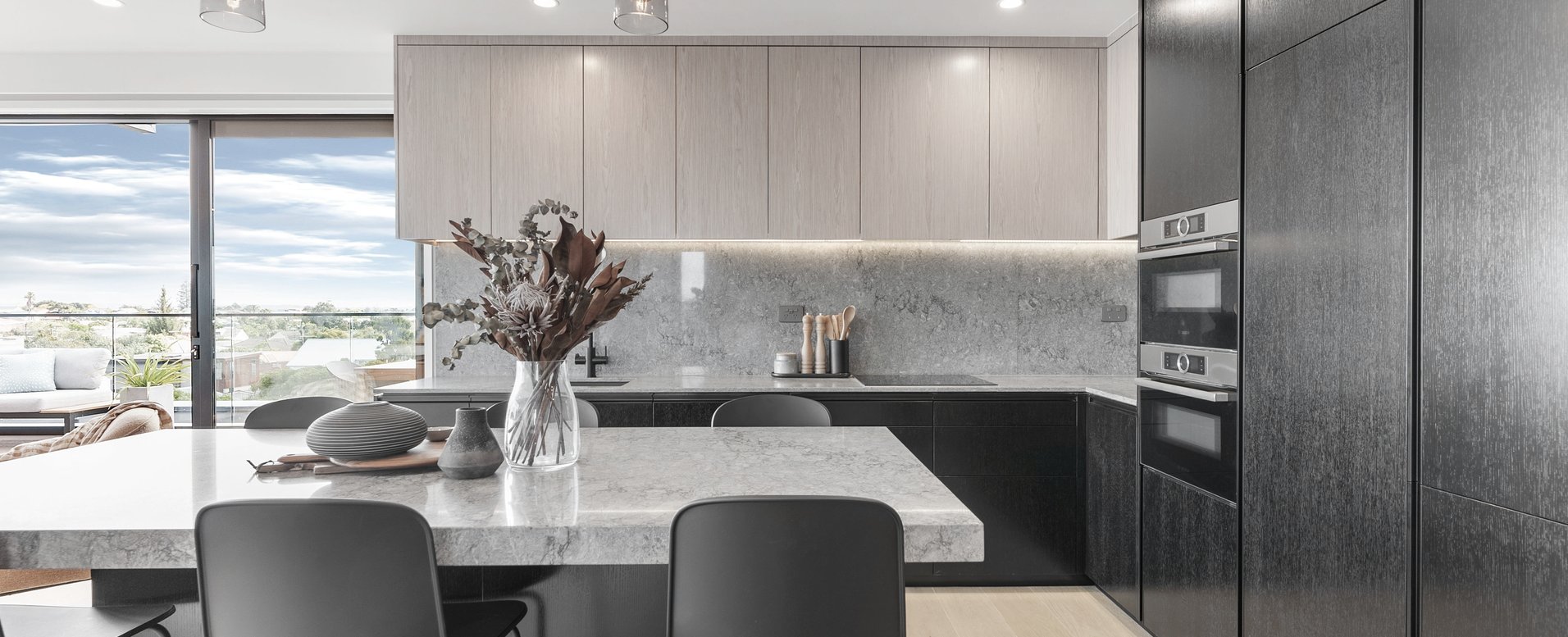 Pt Chevalier Apartment Kitchen ArchiPro NZ