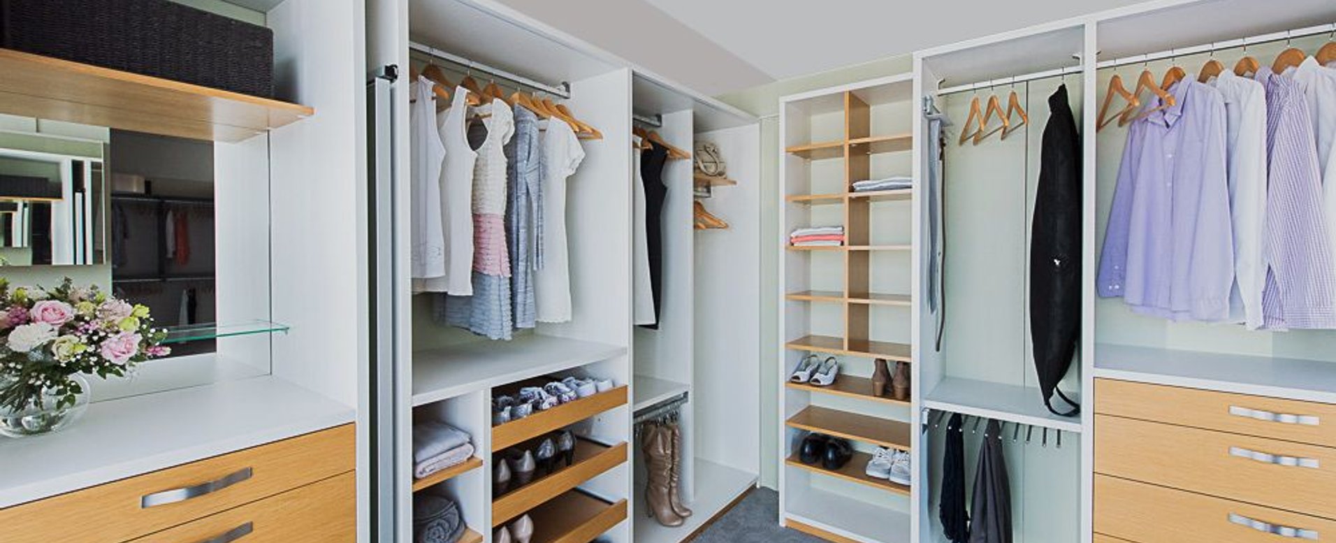 Walk in Wardrobe by Stash Wardrobes & Storage ArchiPro NZ
