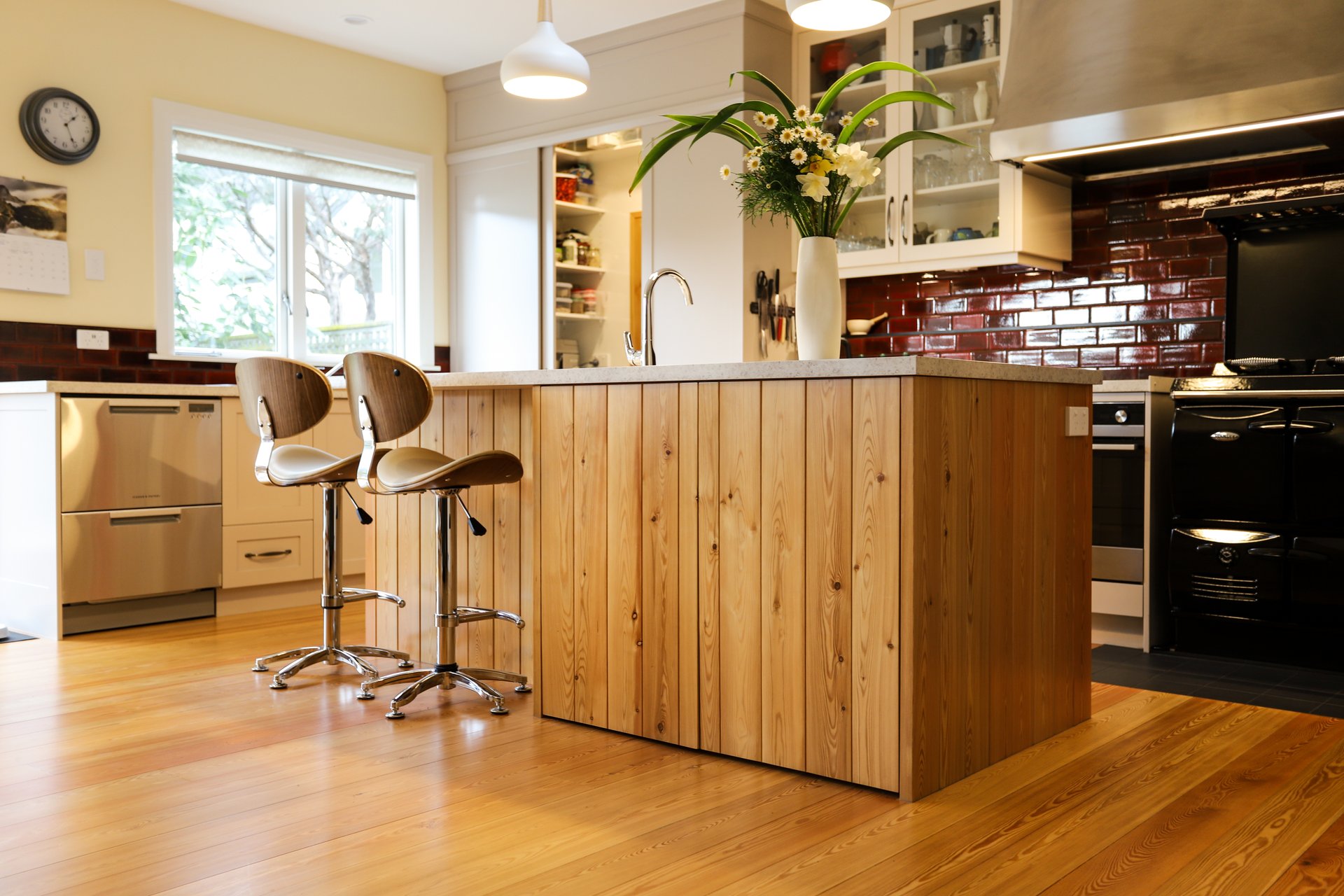 Biophilic Kitchen by The Custom Space | ArchiPro NZ
