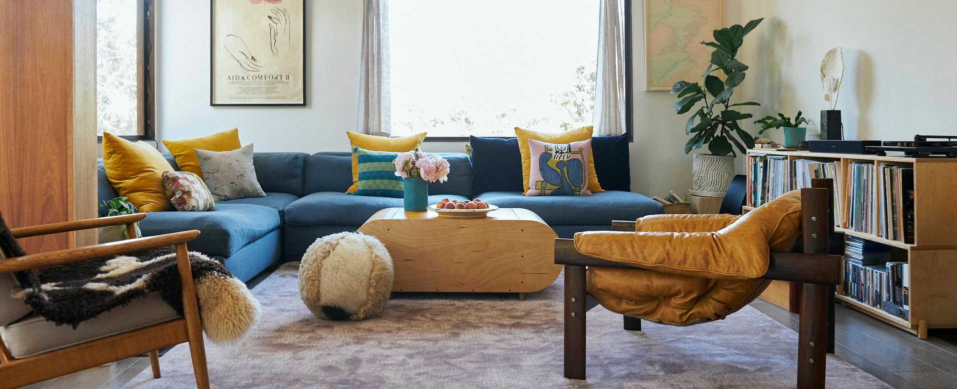 At Home With — Fanny Singer, Los Angeles by Nodi Rugs + Carpets