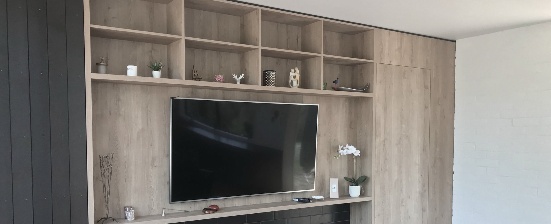 Television Wall by MGK Kitchens ArchiPro NZ